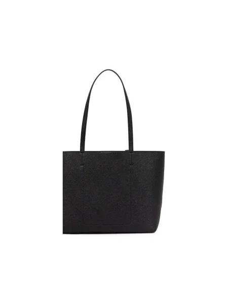 Geanta de piele Dkny negru