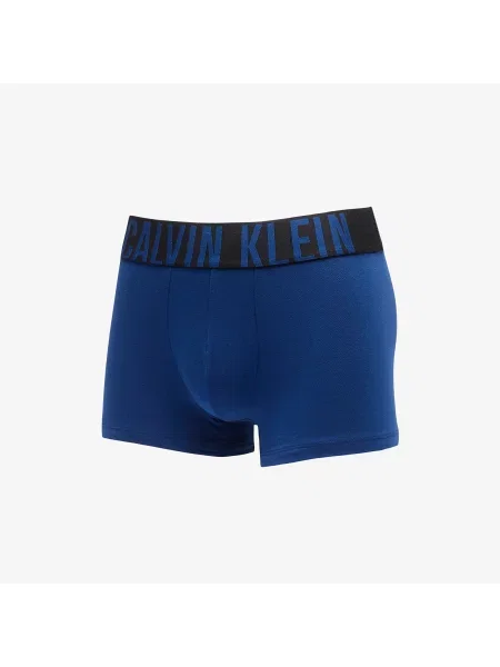 Calvin Klein Boxerky Intense Power 3 Kusy V Balení modrá/ tyrkysová černá