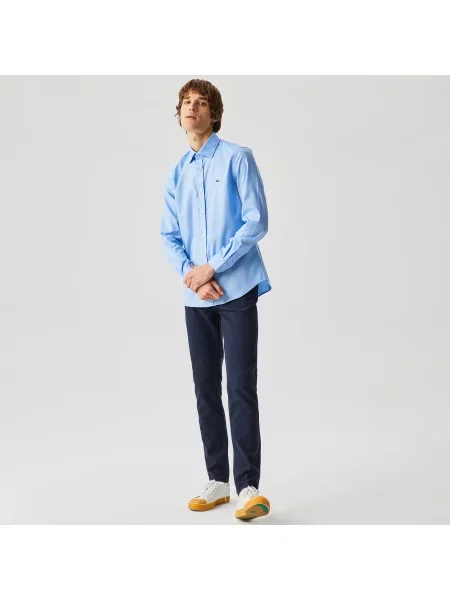 Lacoste Spodnie Lacoste granatowe