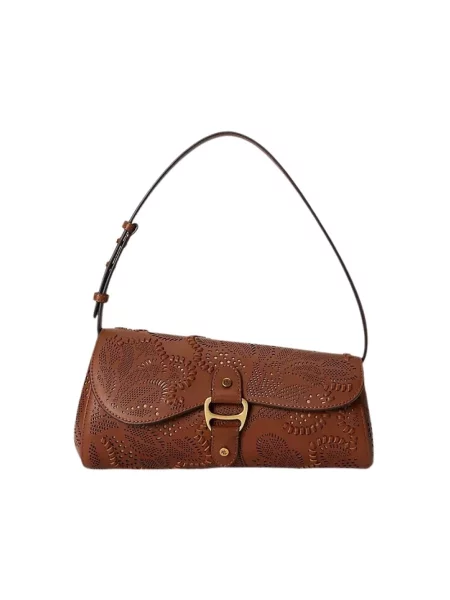 Torebka Ralph Lauren brązowa