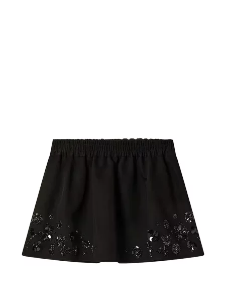 Fusta mini Golden Goose cu paiete negru