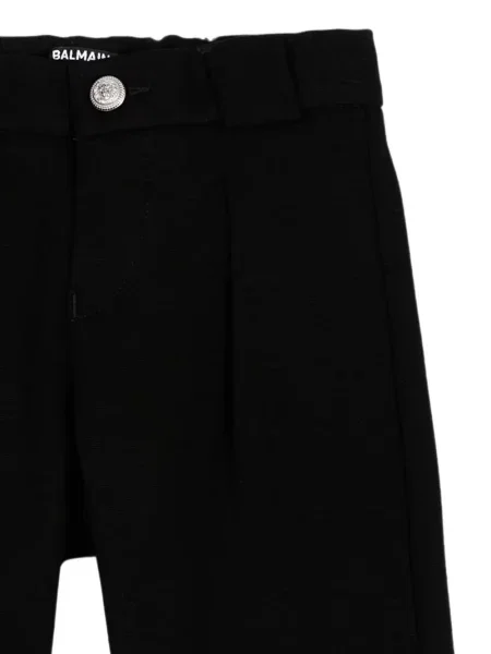 Spodnie dziecięce Balmain czarne