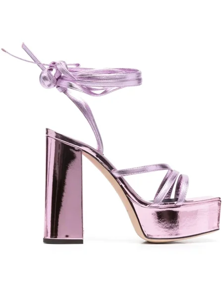 Sandale Giuseppe Zanotti cu platformă roz