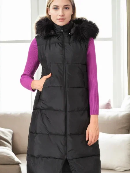 Vestă Dewberry negru