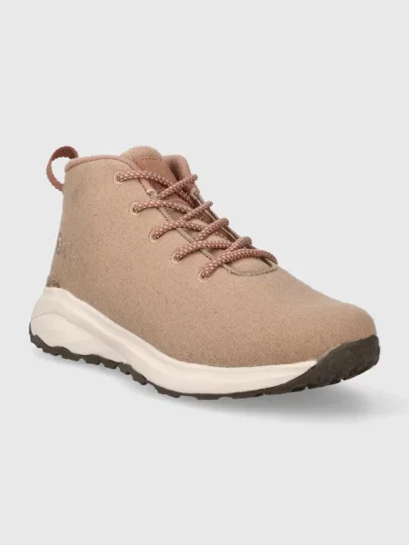 Παπούτσια Jack Wolfskin Campfire Wool Mid καφέ