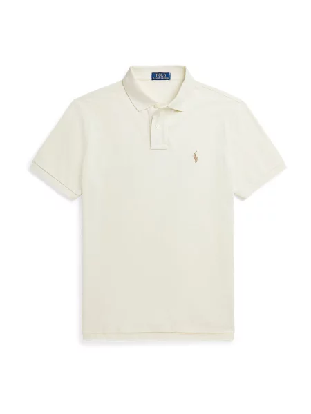 Polo Ralph Lauren Μπλουζάκι κονιάκ λευκό