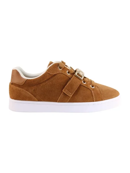 Sneakersy Guess brązowe