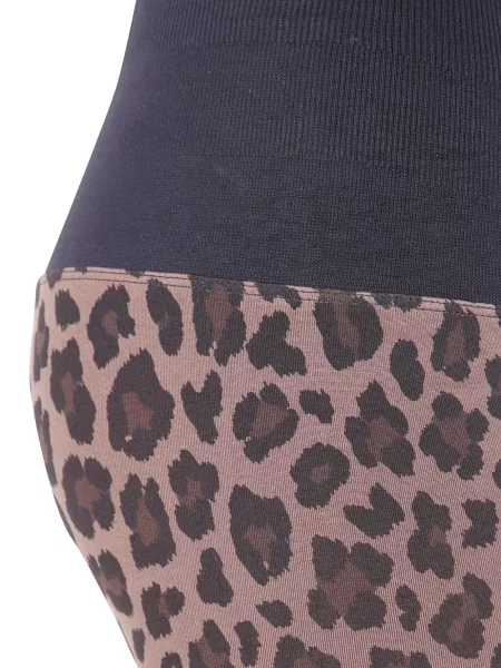 Клинове Mc2 Saint Barth с принт с леопардов принт