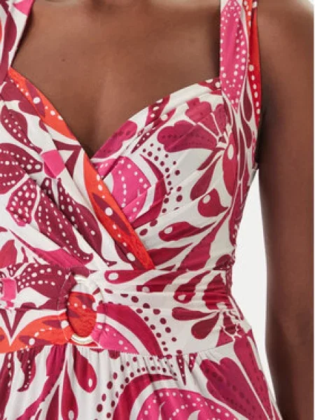 Obleka maxi obleka Morgan roza