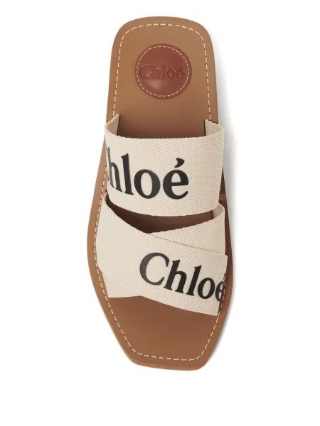 Sandale Chloé alb