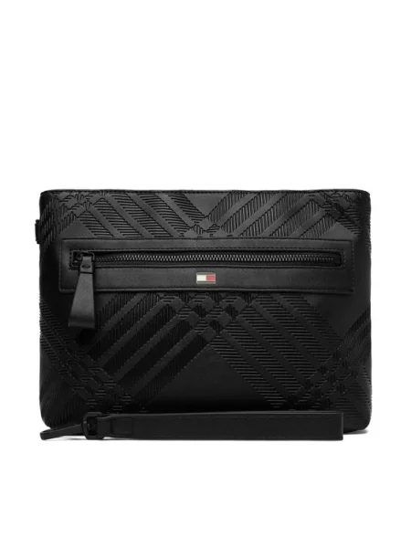 Tommy Hilfiger Maža rankinė Th Corp Pouch juoda