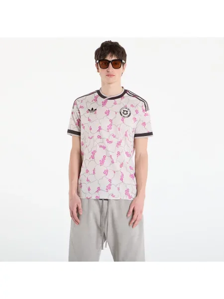 Tricou Adidas Originals din jerseu maro