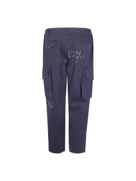 Spodnie Comme Des Garcons niebieskie