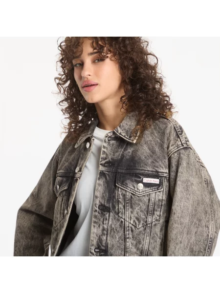 Джинсова куртка Calvin Klein чорна