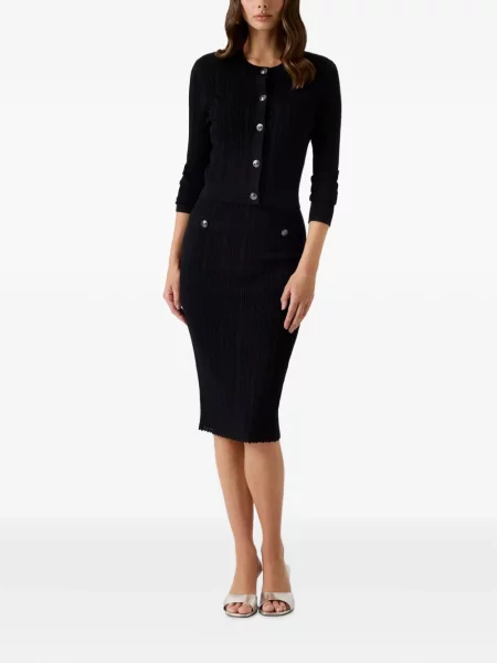 Cardigan Guess tricotate negru