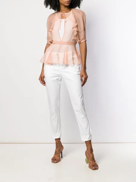 Bluză Dsquared2 cu imprimeu geometric