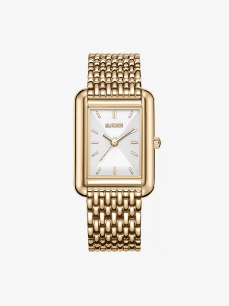 BURKER Watches Ceas analogic Olivia Gold White auriu alb