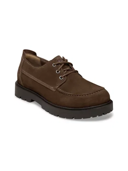 Półbuty Birkenstock skórzane brązowe