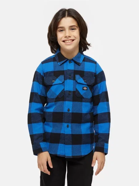 Дитяча Сорочка в клітинку Dickies Kids Sacramento синій