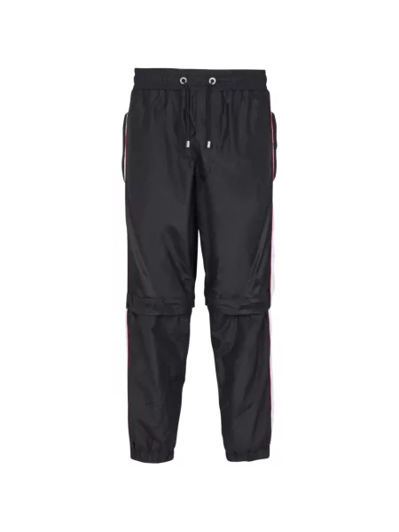 Pantaloni Balmain alergare negru