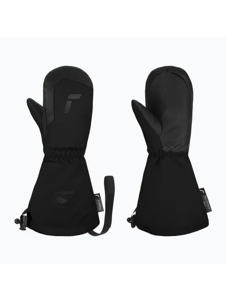 Mănuși de schi pentru copii Reusch Olaf Down R-Tex XT Mitten black negru