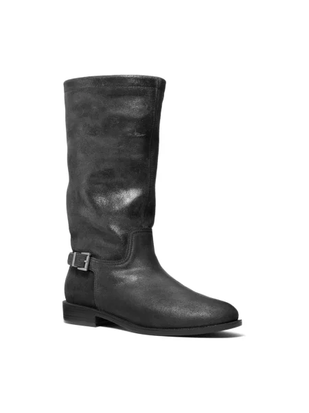 Kozaki Michael Kors skórzane czarne