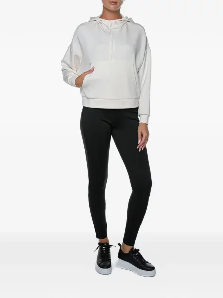 Hanorac cu glugă Armani Exchange alb