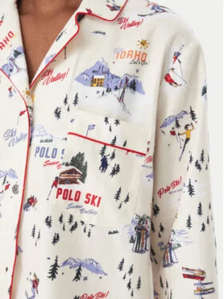 Polo Ralph Lauren Pižama Svetlo bež