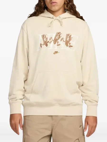 Top Nike polarowy o krotszym kroju z zamkiem błyskawicznym do połowy biały