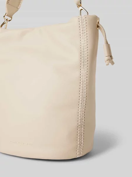 Tommy Hilfiger torebka skórzana beżowy