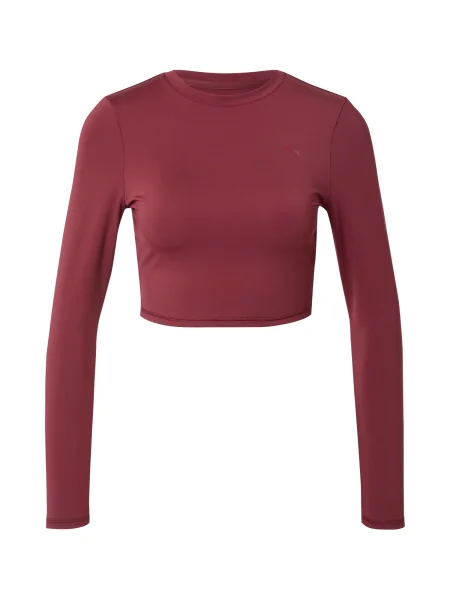 PUMA Tricou funcțional PWRSHAPE vin roșu