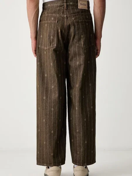 Drôle de Monsieur джинси relaxed fit Monogram