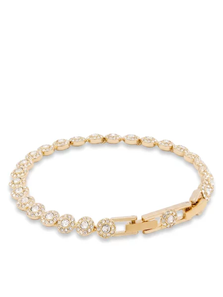 Браслет Swarovski золотой