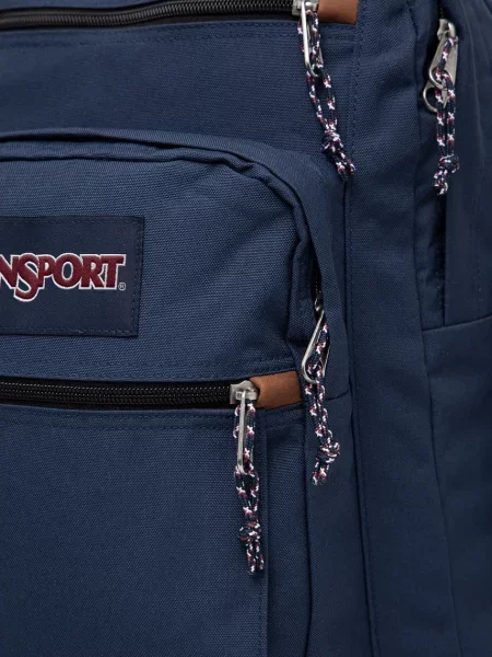 Jansport rucsac albastru marin mare neted marină