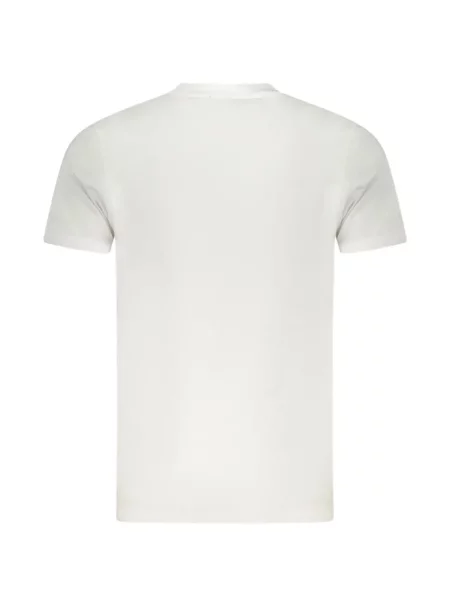 Tricou Cavalli Class cu imagine alb