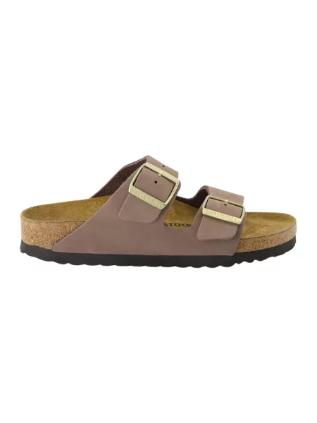 Klapki Birkenstock brązowe