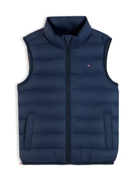 TOMMY HILFIGER Vestă închis albastru