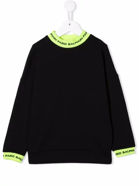 Bluza dziecięca Balmain czarna