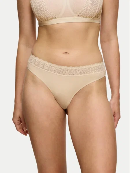 Triumph Бикини тип прашка Feel Of Modal бежов