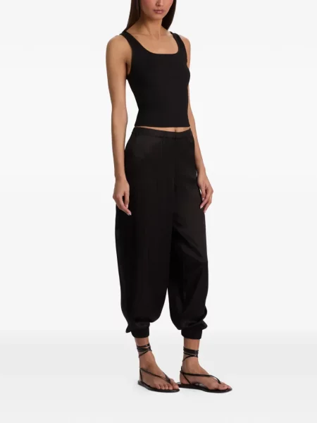 Pantaloni Alice + Olivia negru
