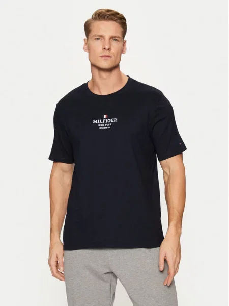 Tommy Hilfiger Marškinėliai Tamsiai mėlyna