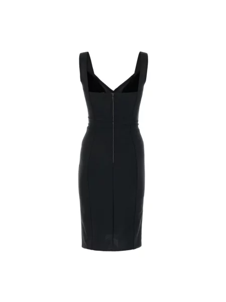 Sukienka Dolce And Gabbana biznesowa czarna