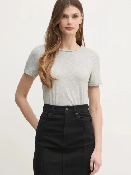 Тениска United Colors of Benetton сиво