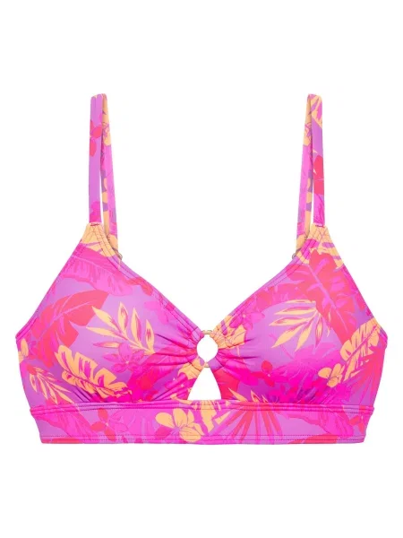 VENICE BEACH Sutien costum de baie mov liliachiu / portocaliu roz