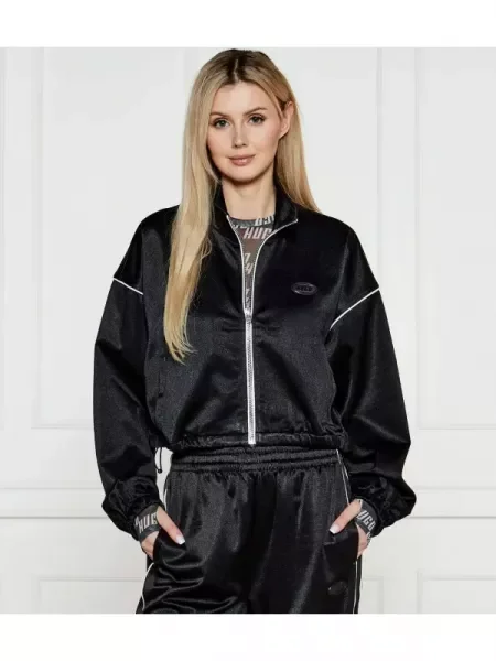 HUGO Hanorac Darisila | Relaxed fit negru