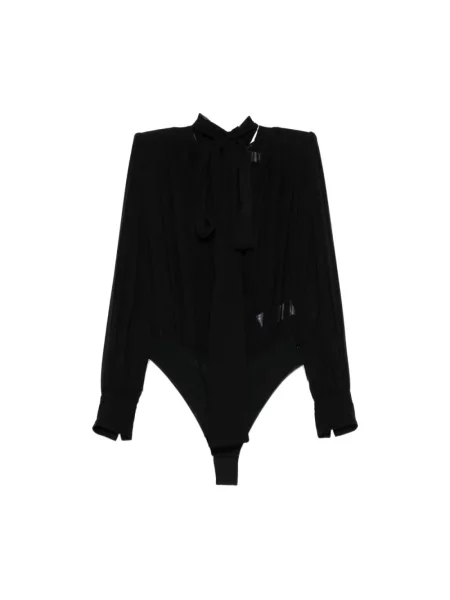 Koszulka Elisabetta Franchi tiulowa czarna