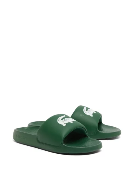 Papuci Lacoste cu autograf verde