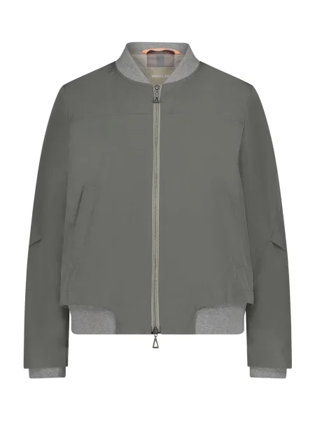 Amber & June Prehodna jakna dimno modra