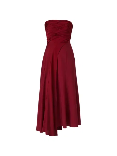 Rochie Cinq A Sept asimetrică roșu