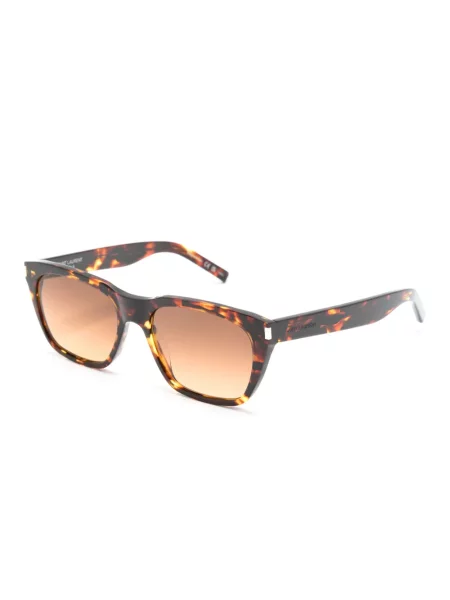 Saulės akiniai Saint Laurent Eyewear ruda